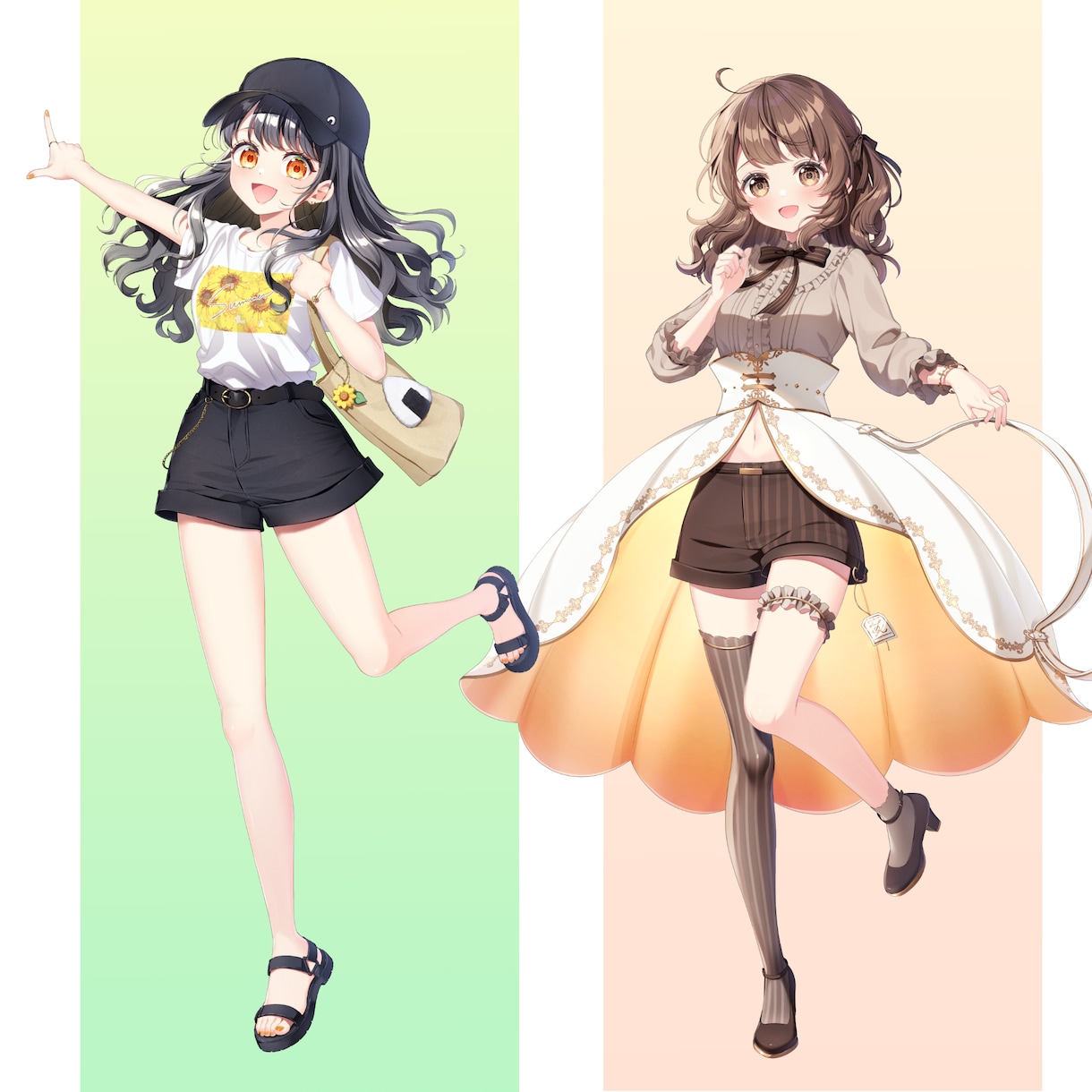 商用利用可！魅力的なおめめな立ち絵作成します キャラデザや表情差分も承ります☆男性キャラもOK！ イメージ5