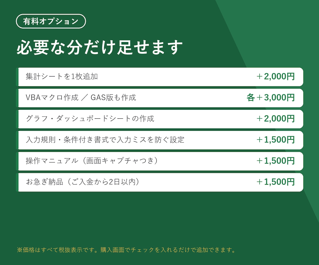 Excelの関数・VBAマクロ・集計シート作ります VLOOKUP/SUMIFS/ピボット/自動集計/シフト表 イメージ3
