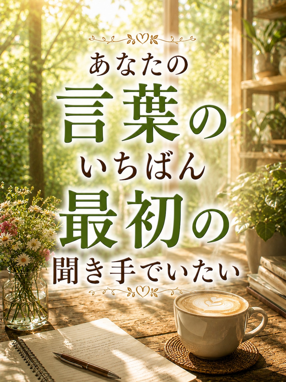 恋愛の悩み・経験豊富な私が話しを徹底的に聞きます 秘密厳守で安心のサポート・心に寄り添うやさしい鑑定で応援 イメージ8