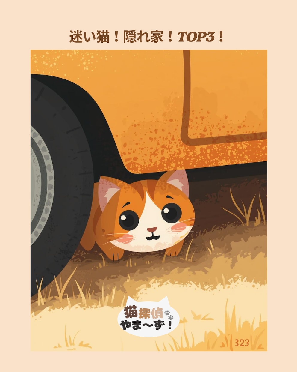 迷子猫の気持ちをプロの猫探偵がタロットで整理します 迷子猫を探すあいだの不安を、捜索100件+の猫探偵が整えます イメージ1