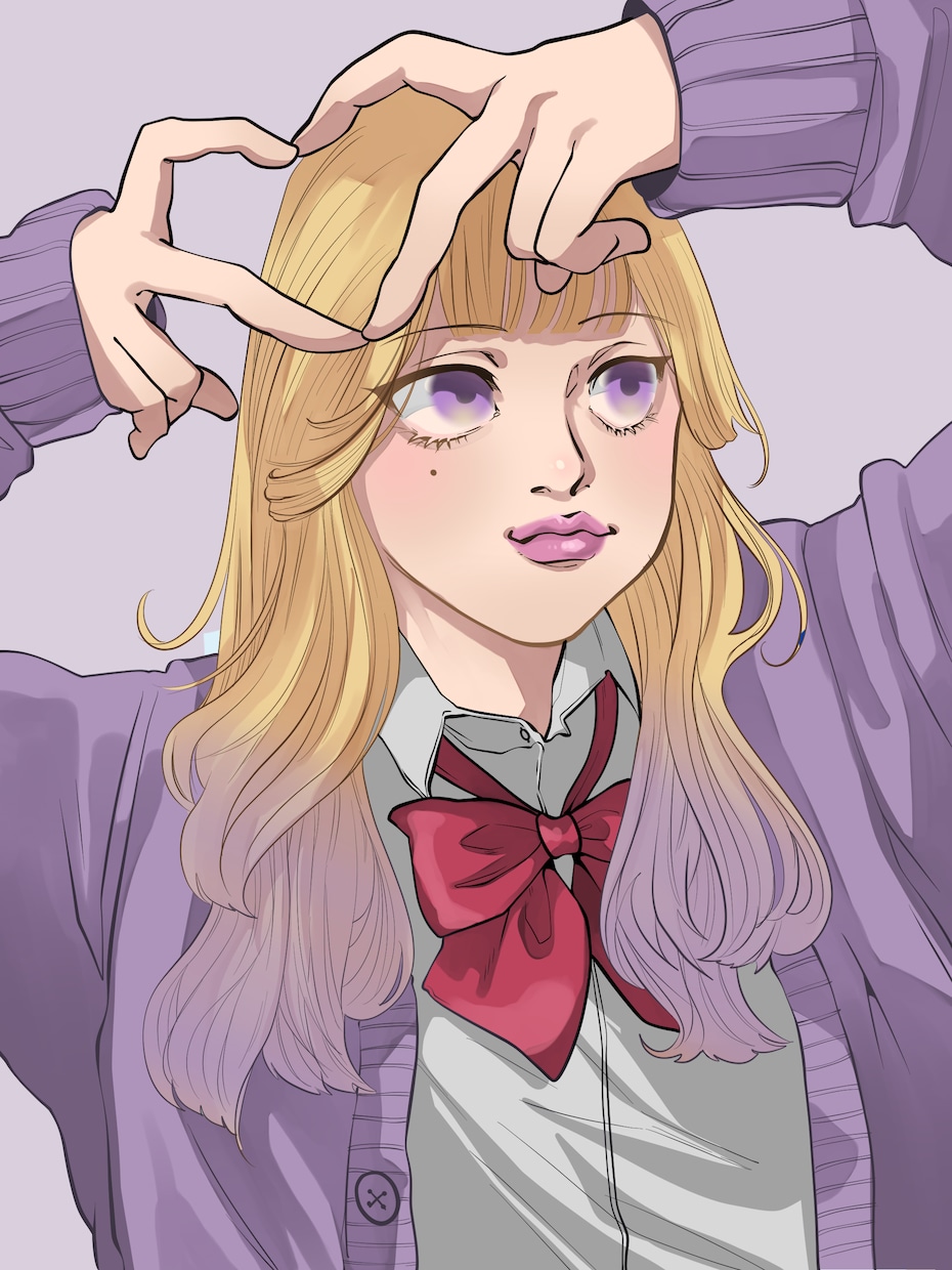 イラストチェキお描きします アイコンや2次創作、夢絵のチェキ風イラストをお描きします！ イメージ2