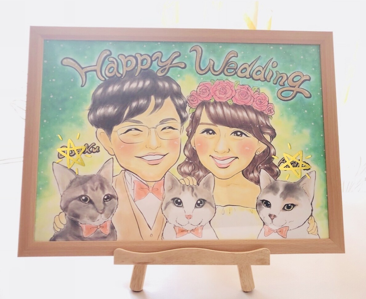 大切なワンちゃん猫ちゃんの似顔絵を描きます ★似ていて可愛らしい似顔絵を記念日に★ イメージ8