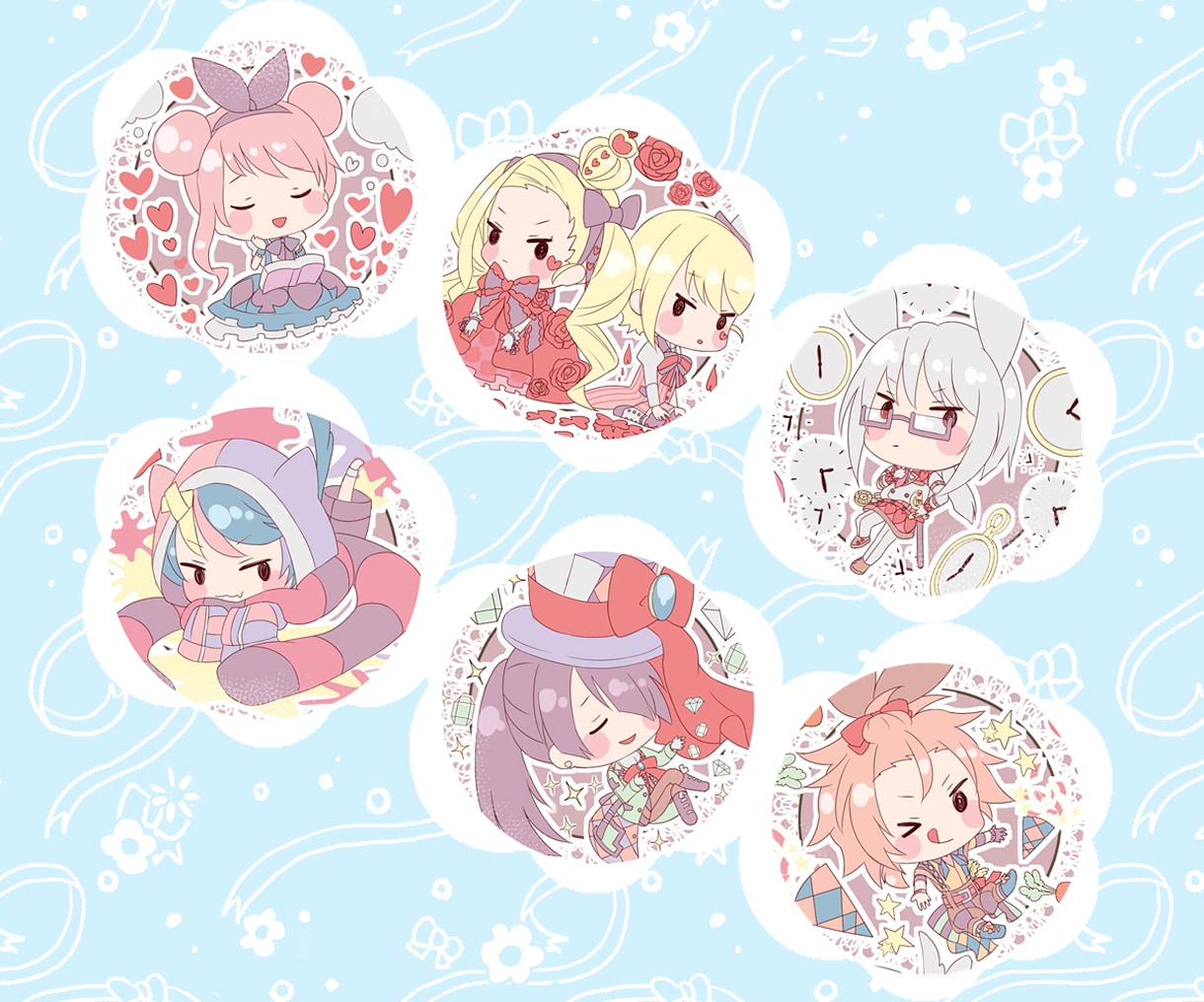ファンタジーメルヘン可愛いミニキャラ描きます 可愛く丁寧に描かせて頂きます！ イメージ2
