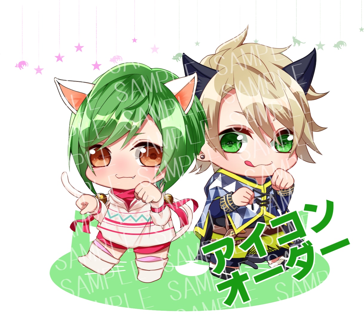 SNSアイコンなどお描きします ＼あなただけのイラストをご提供します！／ イメージ1