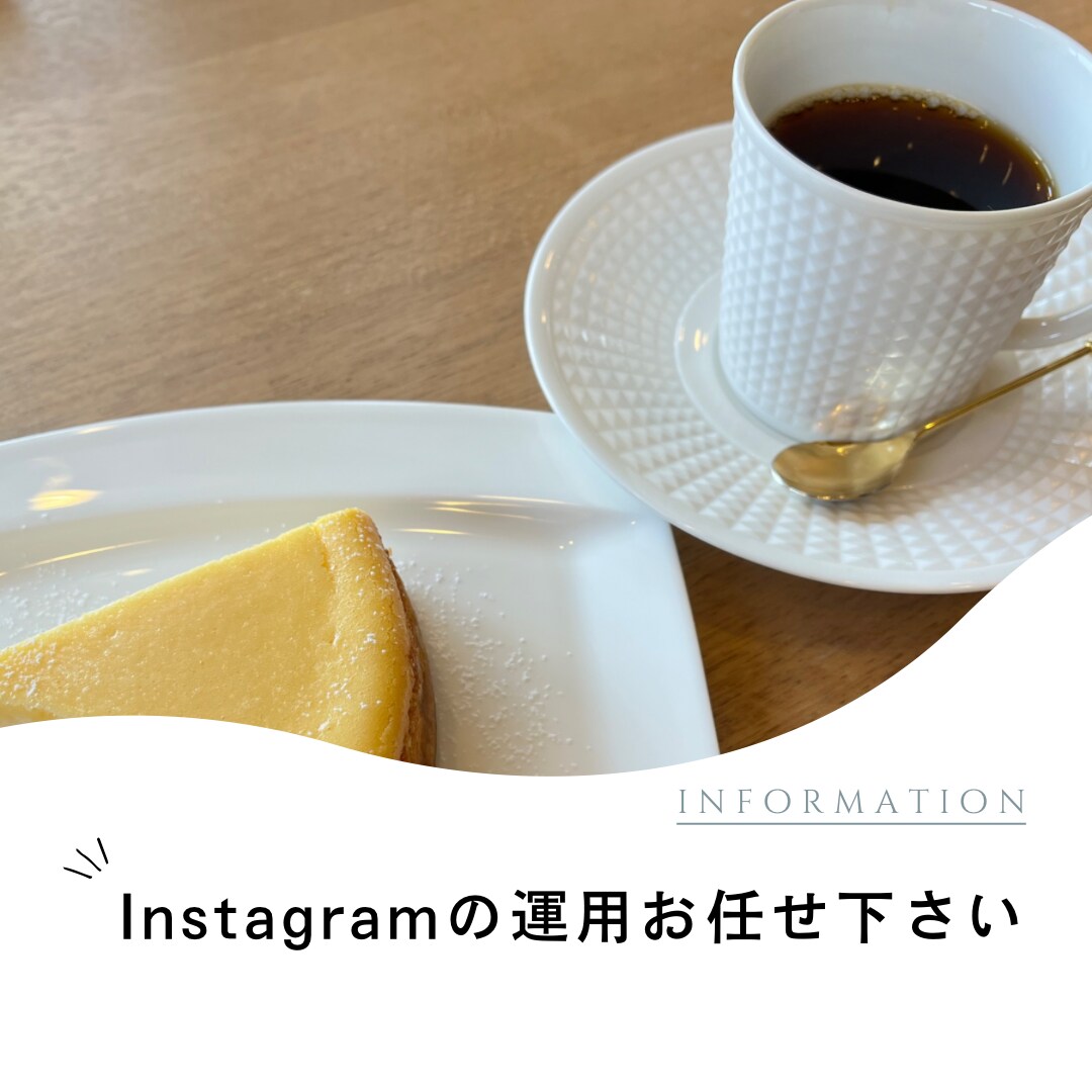 Instagramを使って集客のお手伝いをします コンバージョンに特化した清潔感のあるSNS運用 イメージ1