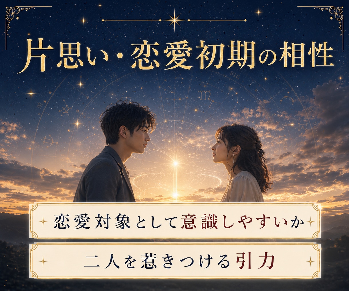 恋愛・結婚の相性をホロスコープで読み解きます 2人の惹かれ合う理由・すれ違う原因・関係改善のヒントを具体化 イメージ5