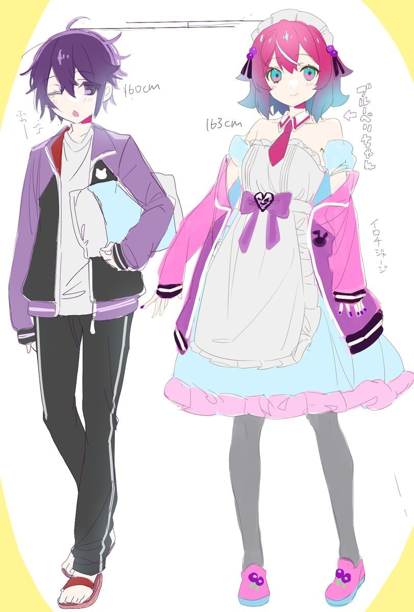現役漫画家!創作キャラ2体描きます 藤山はるいち作品のキャラクターを描きおろします。(4月まで) イメージ2