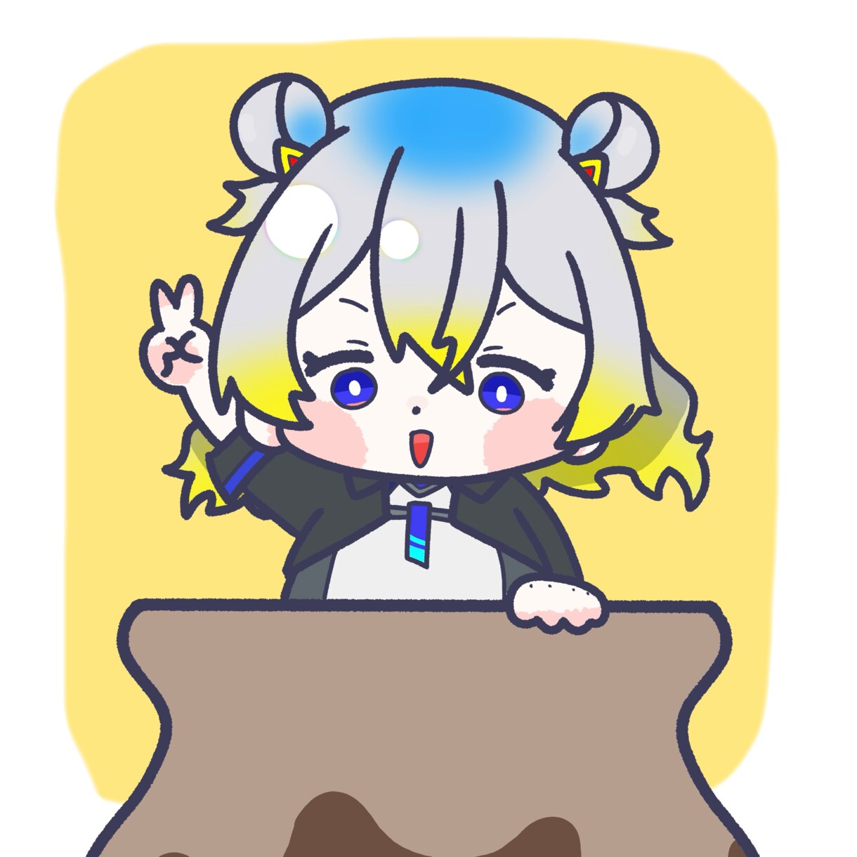 最短2日！かわいいデフォルメイラスト作成いたします ポーズや表情などにこだわった特別なデフォルメイラストを作成！ イメージ1