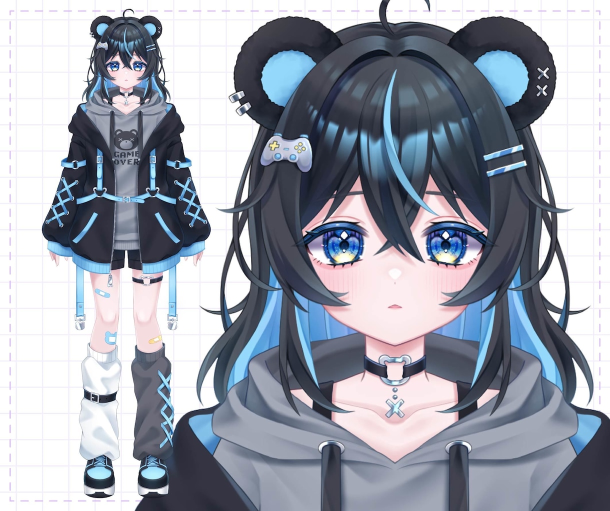 格安でハイクオリティなVTuber作成します イラストからLive2Dまで一貫して作成できます‪♡ イメージ4