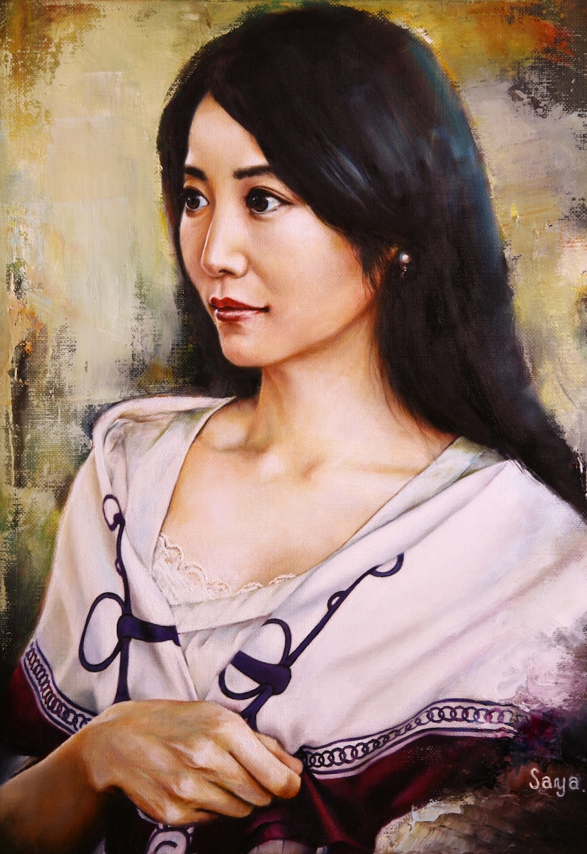 プロの画家がご希望の人物画を油絵で描きます ご家族や大切な方の想い出をアート作品としてお届けします イメージ4