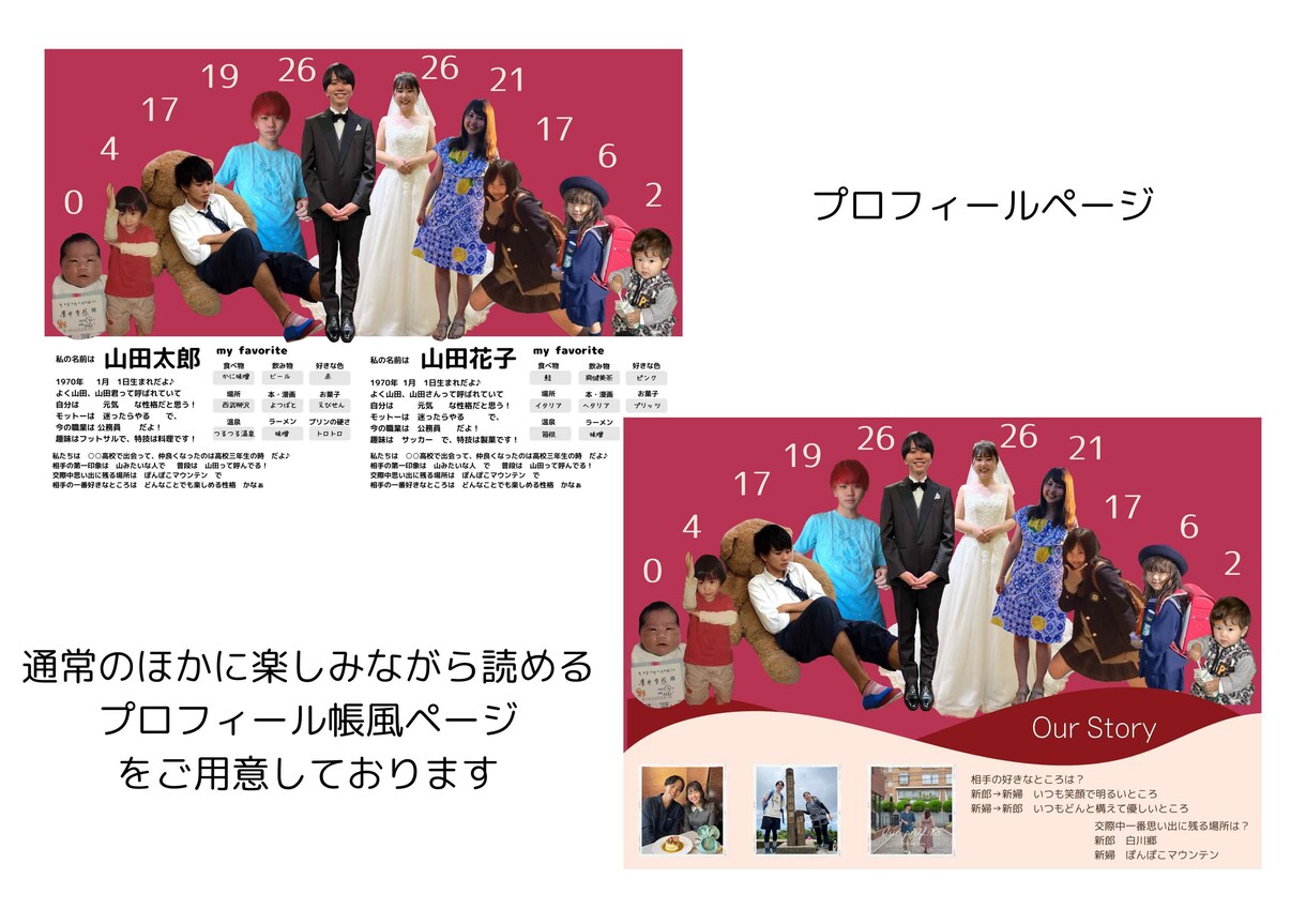旅行好きな方へ！プロフィールブック作ります お任せで楽々！今までの旅行先を紹介！ イメージ9
