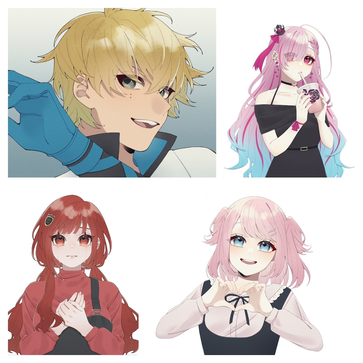 SNSやサムネで使うアイコンイラストを描きます 今なら！顔中心￥1000です！ イメージ2
