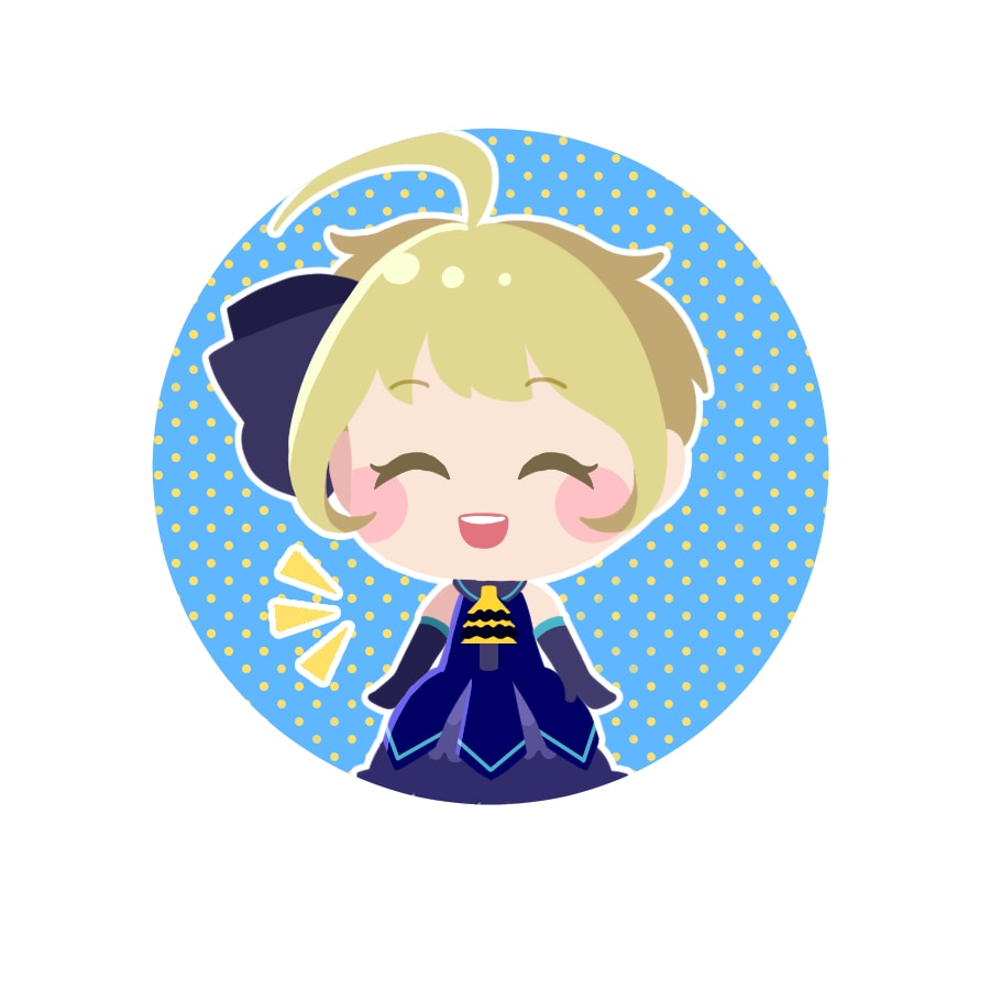 線画なしで目を引く可愛いSDキャラお描きします アイコンや動画の立ち絵に最適です！ イメージ4