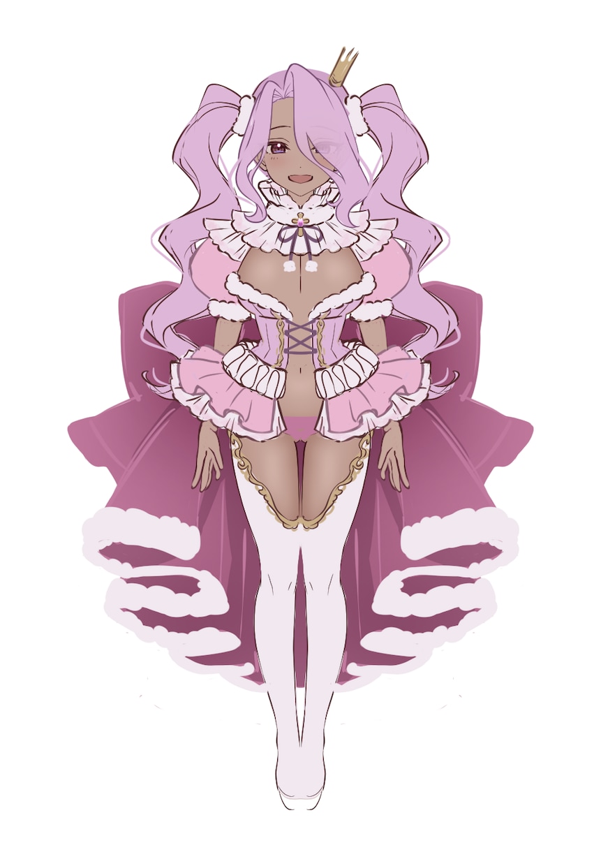格安にてVtuberキャラデザ制作のご依頼承ります Vtuberキャラデザ＆パーツわけ制作(｡•ㅅ•｡)♡ イメージ6