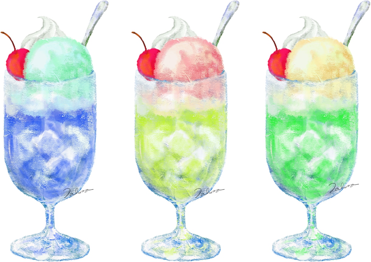 水彩・手描き風に小物や食べ物を描きます 挿絵、メニュー、パンフレット、お子様向けなど イメージ3