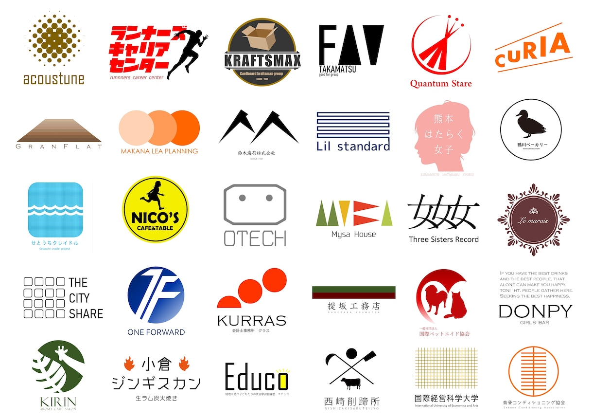あの全国展開企業も採用。高品質のロゴを制作します まずは無料でご提案。確認してから購入することができます。 イメージ2