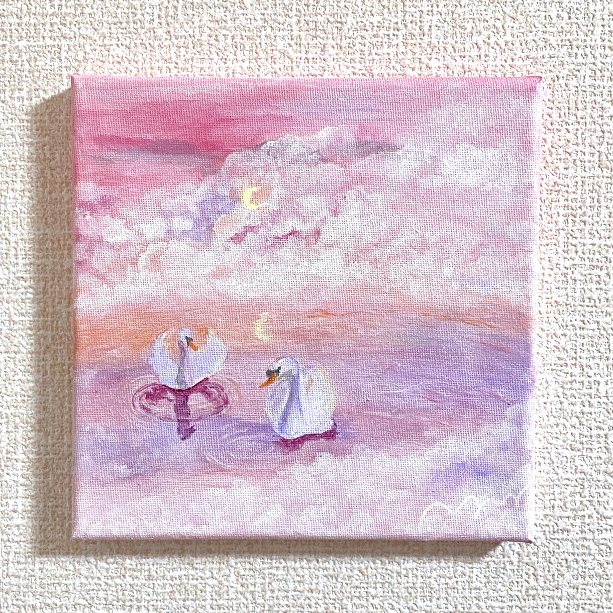 一点品のステキなアクリル絵画をお届けします 癒しの絵画をご自宅に飾りませんか イメージ9