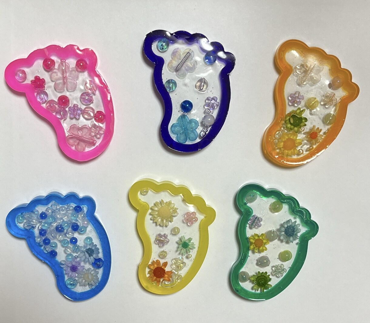 足形キーホルダー作ります お子様の記念に、出産祝いにも！ イメージ3