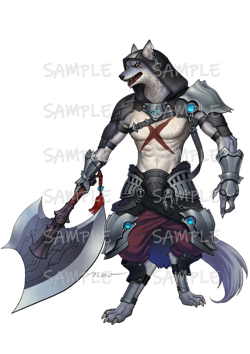 動物キャラクターのデザインします ファンタジー世界感の動物の厚塗りキャラクターイラスト イメージ9