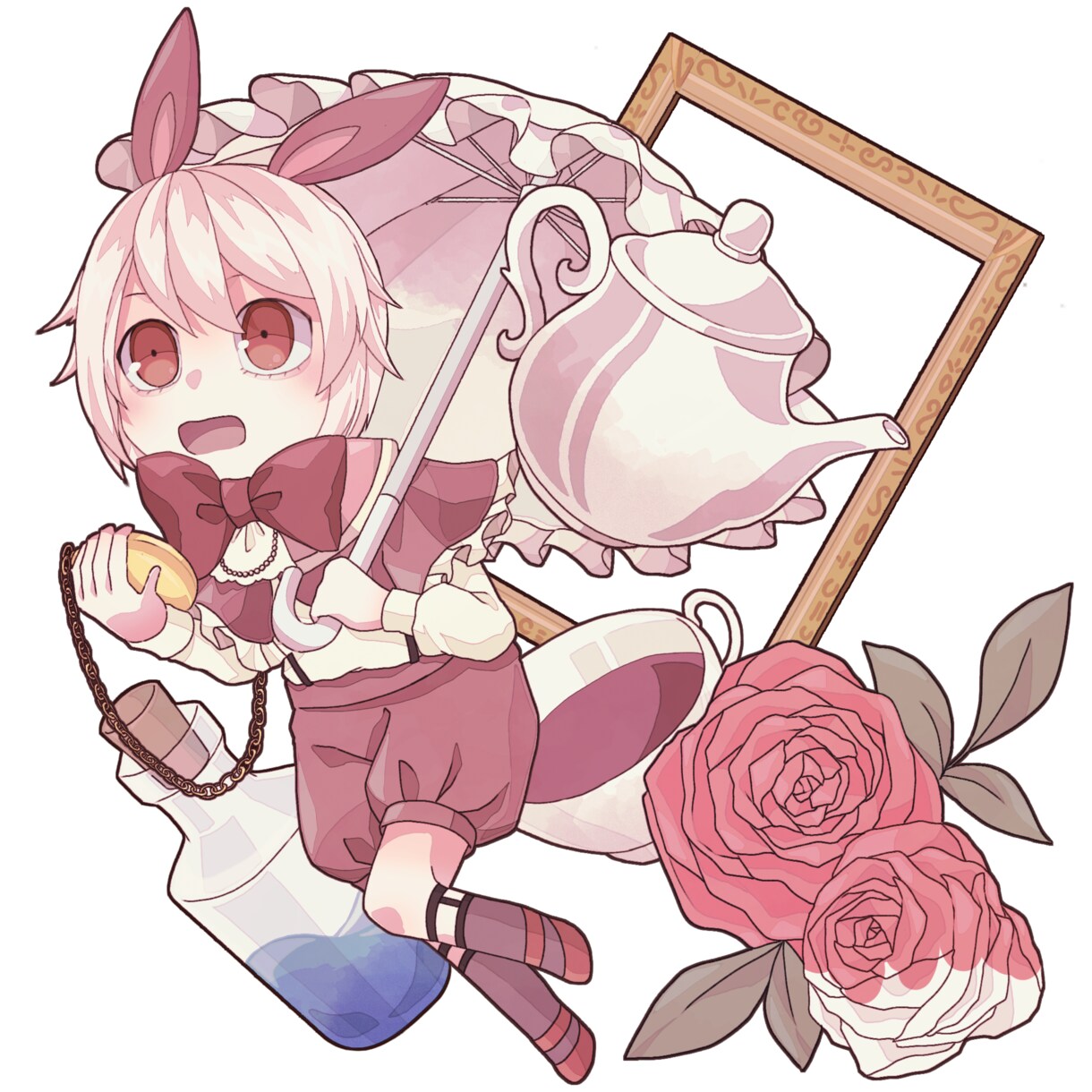 デフォルメイラスト制作します 様々なタッチに対応可能！グッズ制作等に！ イメージ6