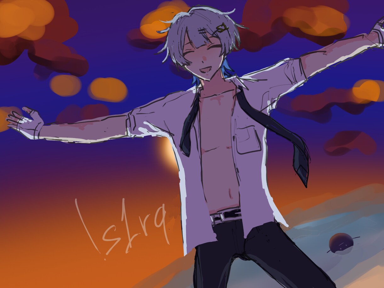 お手頃価格でアイコンorイラスト描きます 一枚絵でもバストアップでもどちらも描けます。お気軽にどうぞ イメージ6
