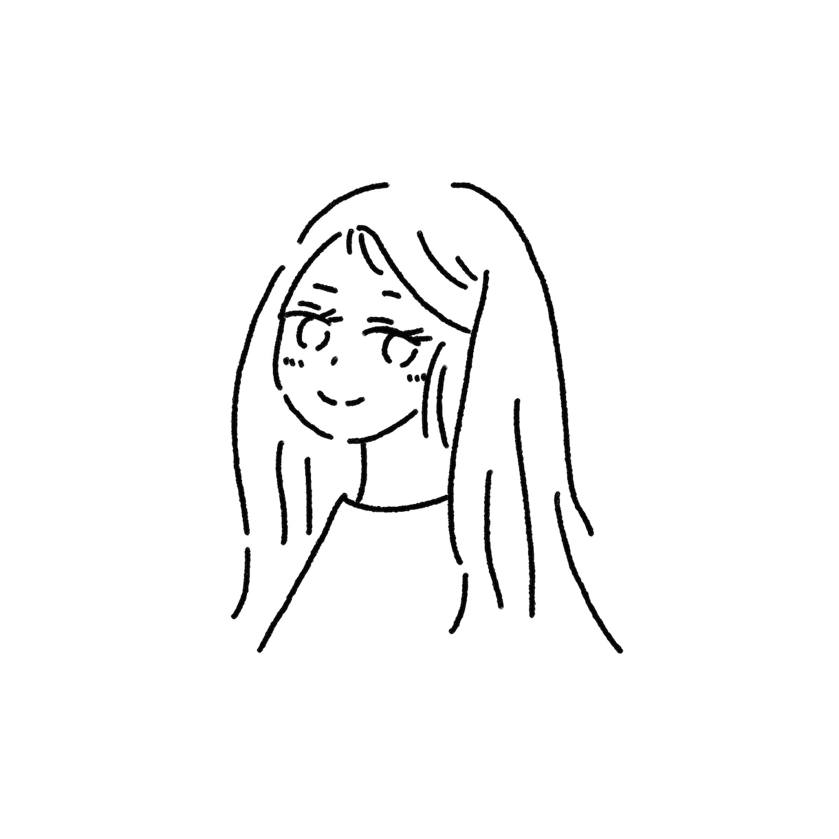SNS用のアイコン・似顔絵作成します シンプルだけどおしゃれで目を引くアイコン作成に努めます！ イメージ9