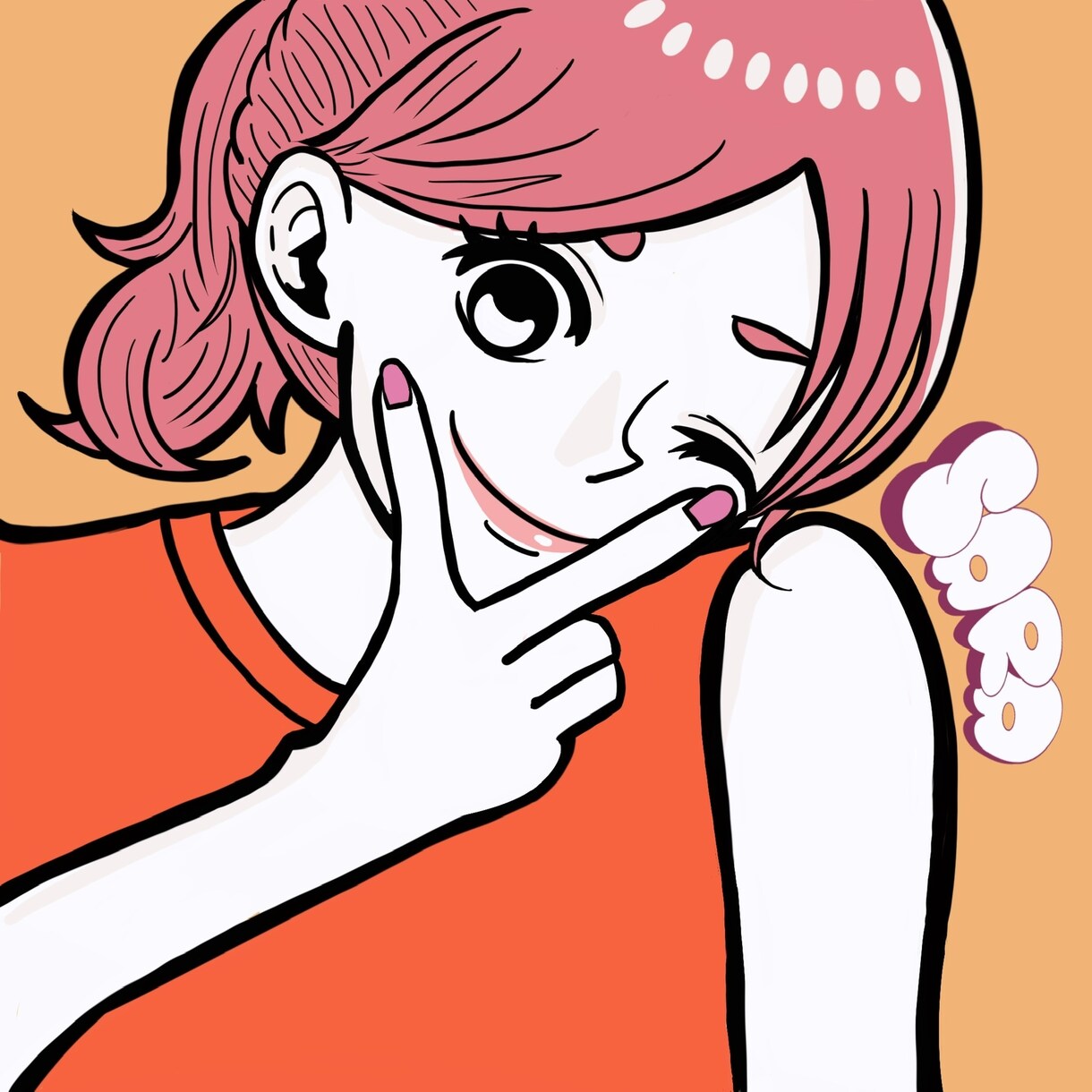 ポップで可愛い人物イラストを作成します アイコンイラストから思い出の写真のイラストまで作成します♪ イメージ5