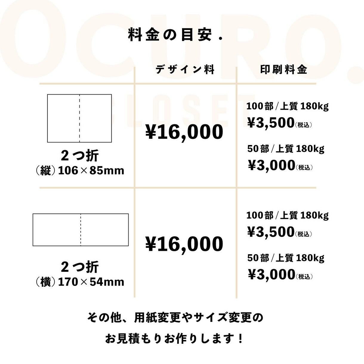 世界観を落とし込んだショップカードをお作りします 用途に合わせてオリジナルで心を込めてお作りします！ イメージ4