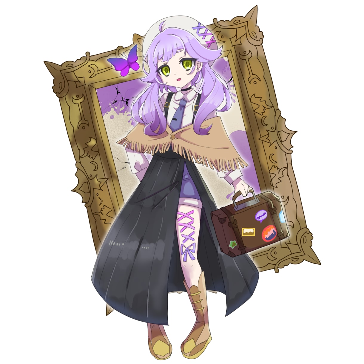 イラスト制作＆高クオリティでキャラデザします アニメ絵で幅広く一般受けする絵柄！女、男、人外、マスコット イメージ1