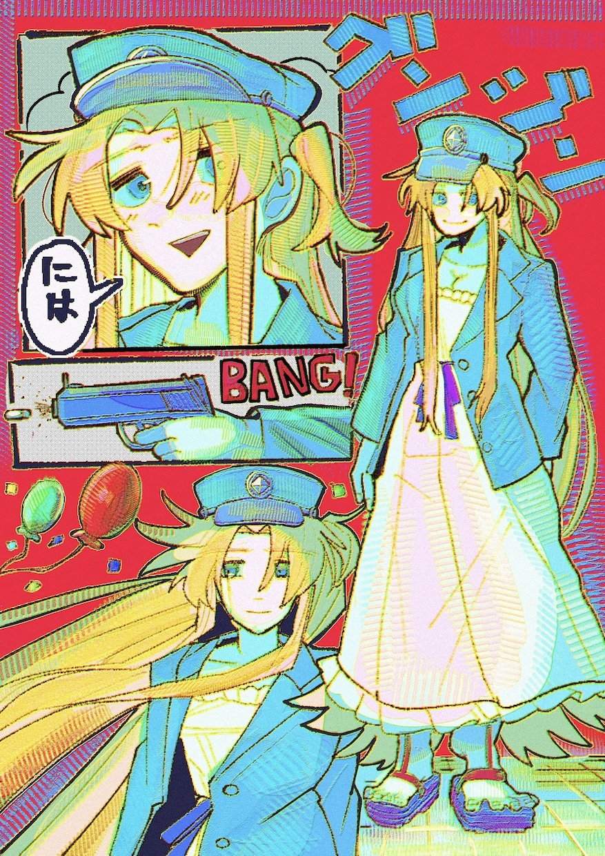 ゲームスチル・配信絵・ボカロ、歌みたMV制作します ダーク・病み・ポップ！彩度が高くサムネ映えするイラストを！ イメージ2