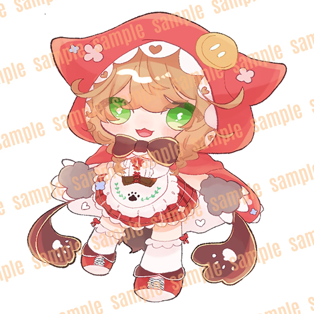 かわいいSDイラスト制作承ります アイコン、スタンプなどに！心を込めて描かせて頂きます！ イメージ2