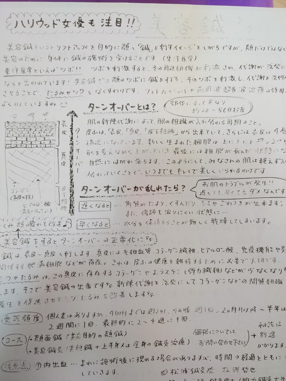 手書きレター、チラシ書きます 読んでもらえる確率が高まる手書き複数の資料をまとめて１枚に イメージ1