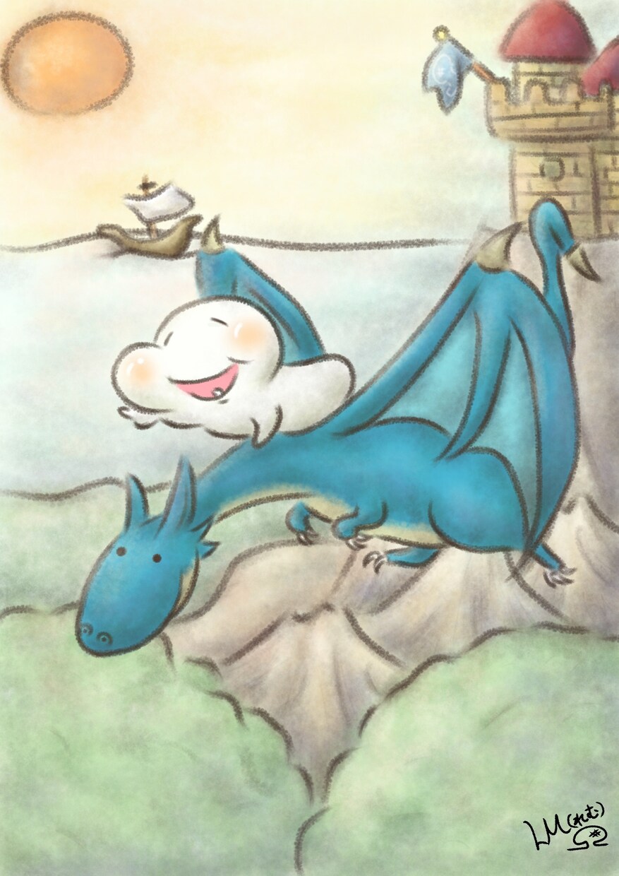 ふんわり可愛く☆笑顔溢れる一枚を描き上げます 幅広いバリエーションで、実在の人物やペット、創作まで何でも！ イメージ4