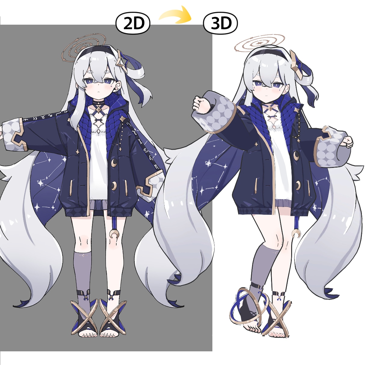 イラスト完全再現！3Dキャラクター制作いたします 実績多数、ヒアリング重視、販売後のサポートもいたします イメージ5
