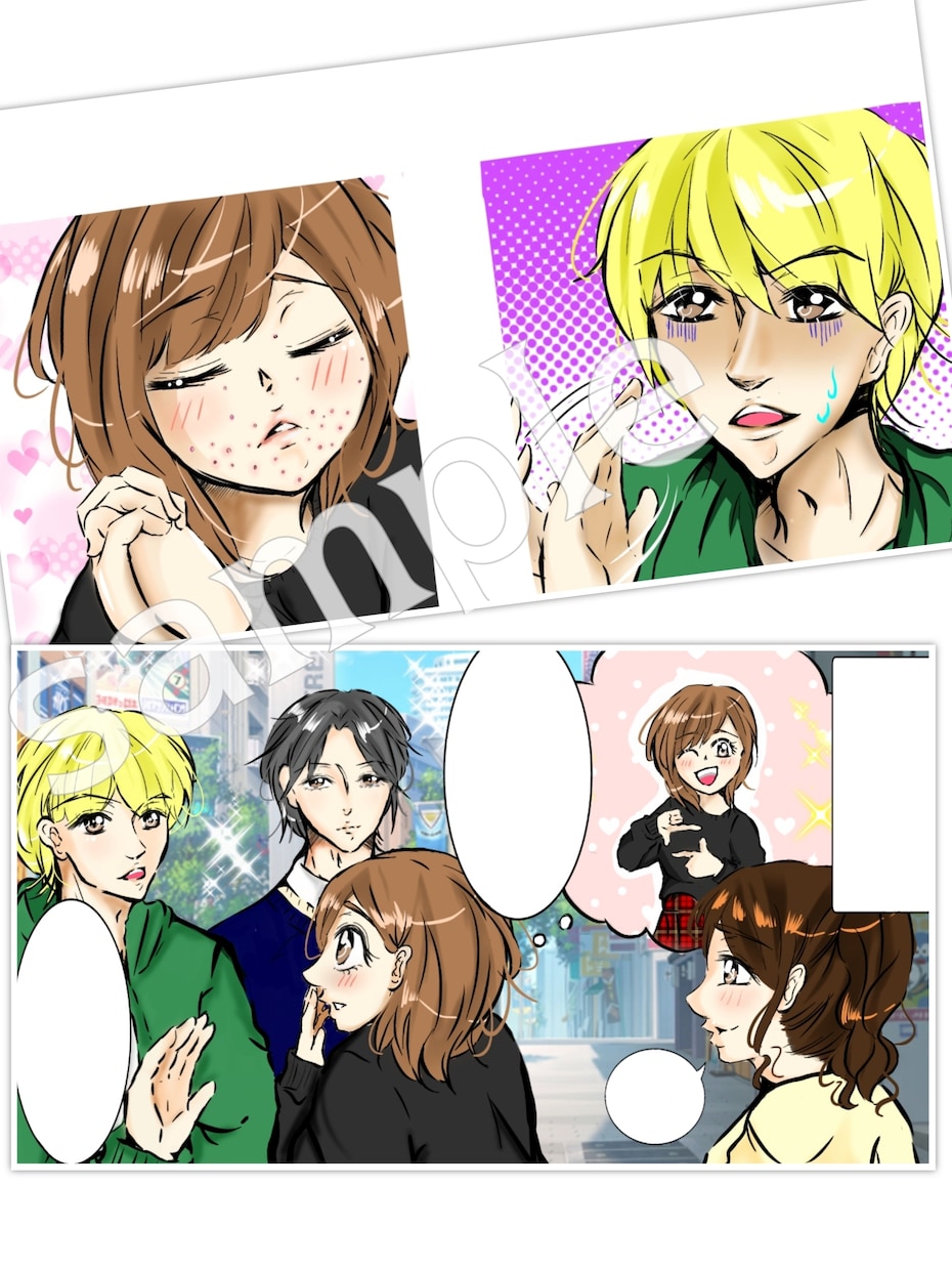 YouTube漫画動画描きます 恋愛、スカッとする話、萌え系などまずはお気軽にご相談下さい！ イメージ5