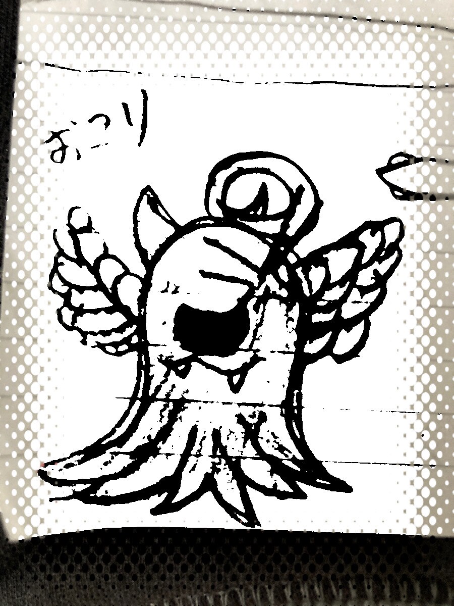 子供が書いたオリジナルキャラクター載せてます NO2オクトオリジナルキャラクター イメージ3