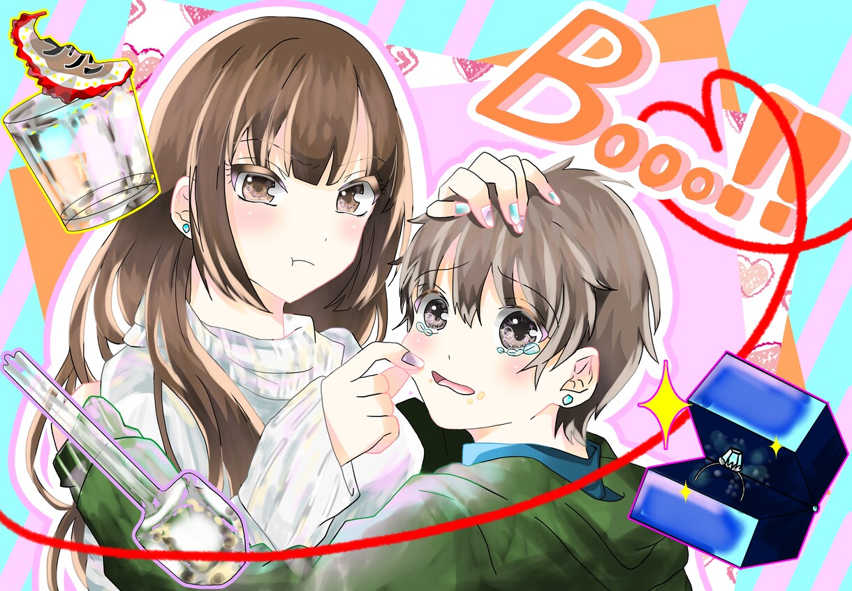 アイコン、一枚絵、似顔絵描きます イラスト、アイコンを描いて欲しい！という方是非描きます！！ イメージ8