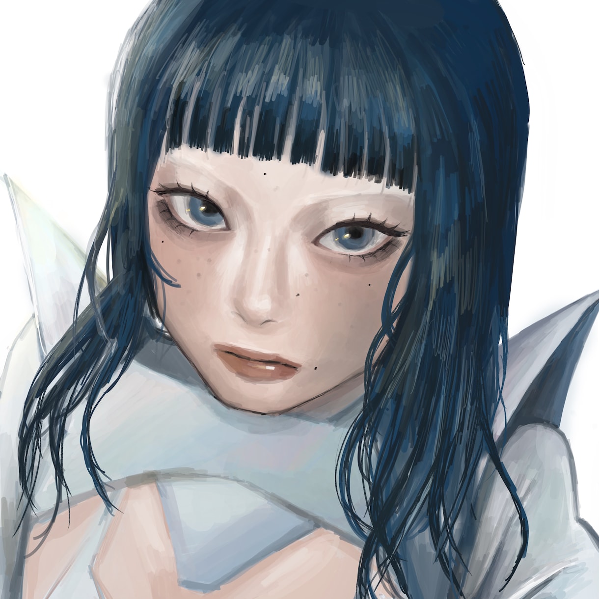 厚塗りで絵を描きます リアル調の人物画が得意です、ご依頼お待ちしております！ イメージ3