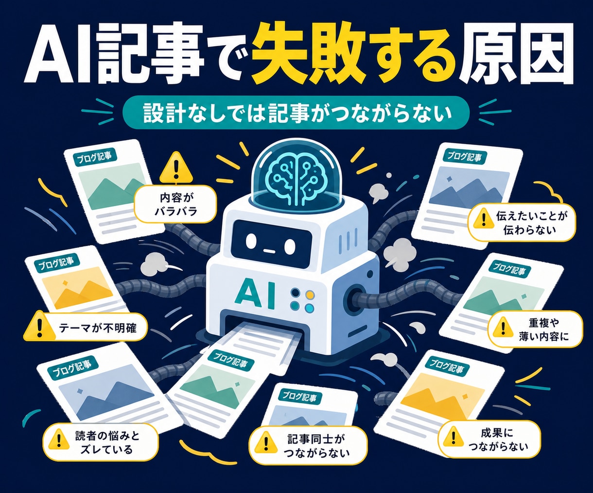 AIで書ける15記事設計【サイト設計&見直し】ます リサーチ済み設計書＋AIプロンプト15本付きでブログが加速 イメージ2