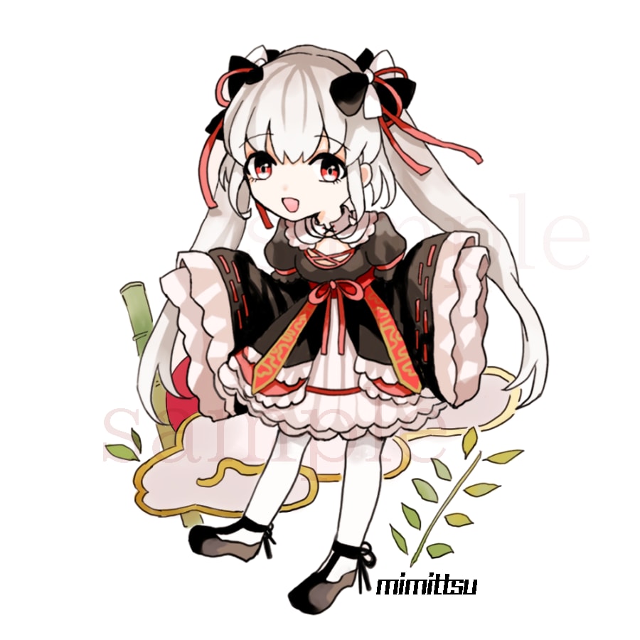 デフォルメイラスト作成します 立ち絵などのデフォルメイラスト承ります イメージ3