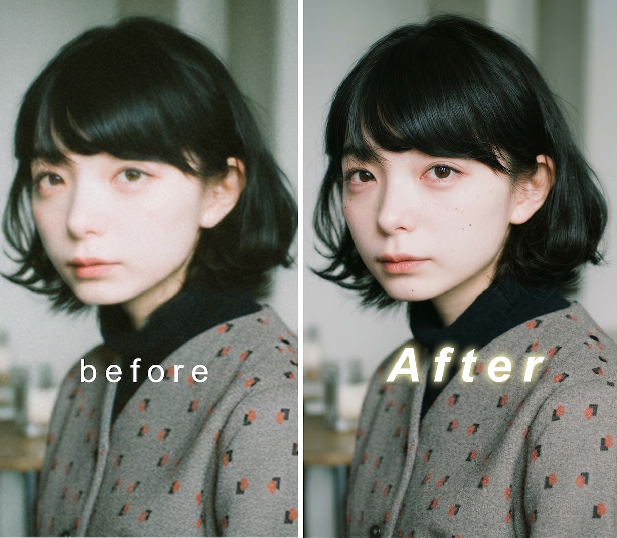 商品の着衣写真や美化をレタッチのプロがご提案します モデルに着せたい平置きにしたい背景を変更したいを解決します！ イメージ1