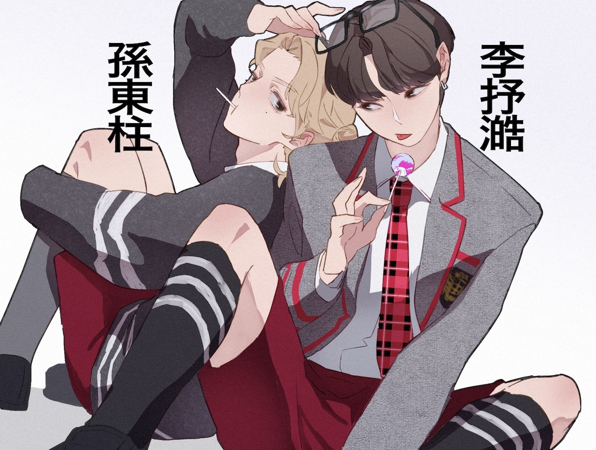 立ち絵特価✦アイコン✦サムネ✦お描きします ◆綺麗でスタイリッシュに仕上げます◆ラフ無限修正 イメージ9