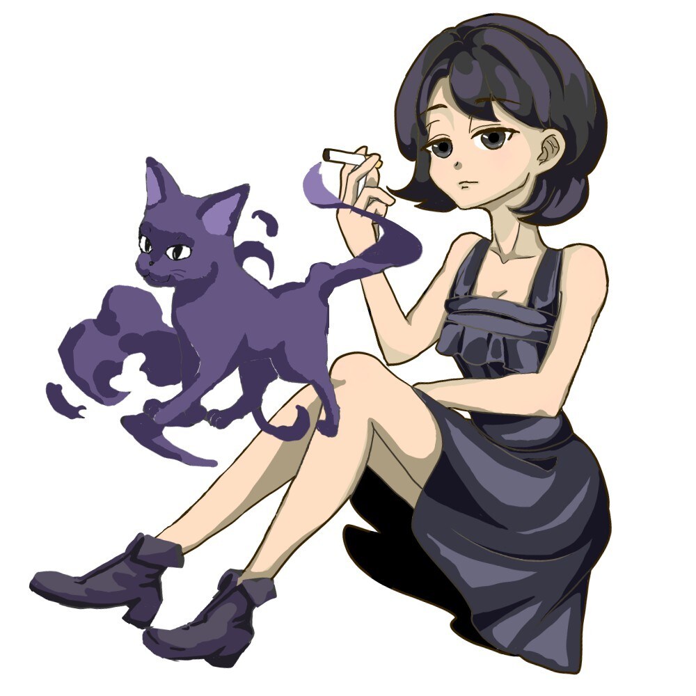 ラフな風合いの表情豊かな挿絵を描きます 物語の雰囲気に合った挿絵、キャラの設定画、表紙画に仕上げます イメージ8