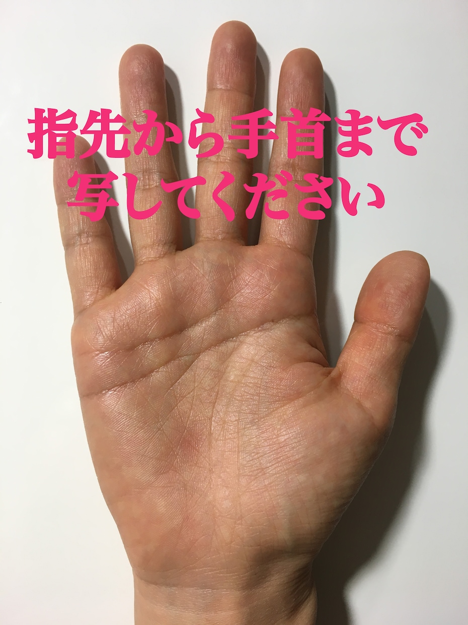 手相鑑定します 眠ってる力を輝かせて見せたい、未来を照らす光り方 イメージ2