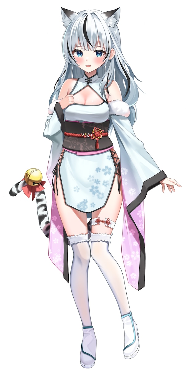 Vtuberキャラデザ、立ち絵制作します 配信ゲーム立ち絵、サムネイル、歌ってみたなどに！ イメージ5