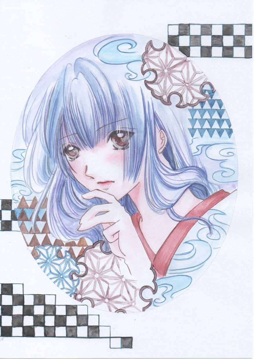 アナログイラスト(基本サイズは葉書)お描きします 個人鑑賞用やプレゼント用にイラストが欲しい方に イメージ6