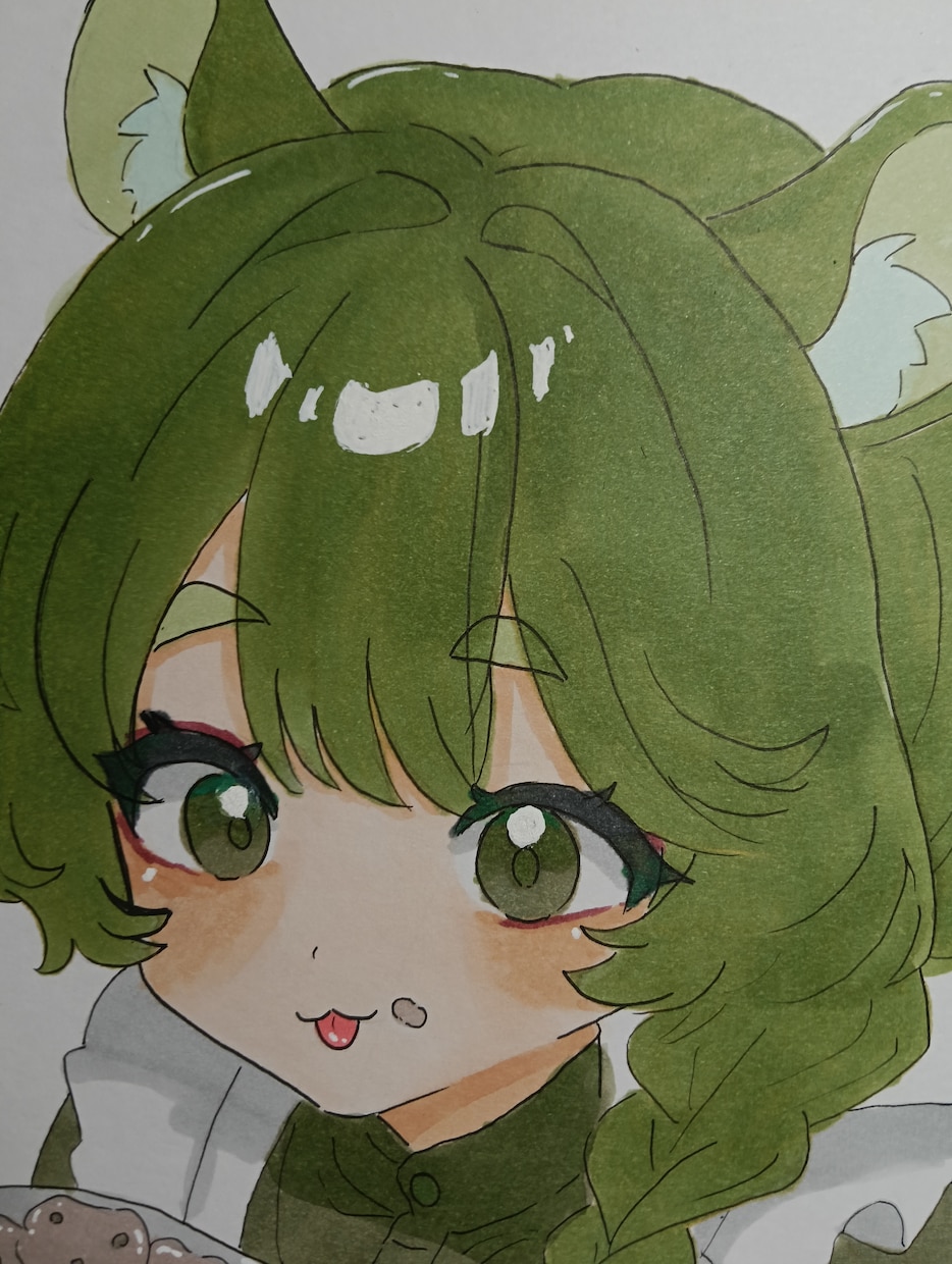色紙イラストお描きします 趣味、鑑賞用イラストにピッタリなイラストお描きします イメージ1