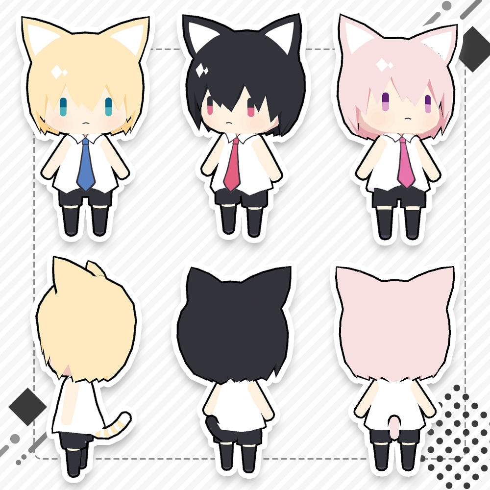 3D◆ぬい風デフォルメ3Dモデル制作します VRChat、VRMを制作します イメージ4