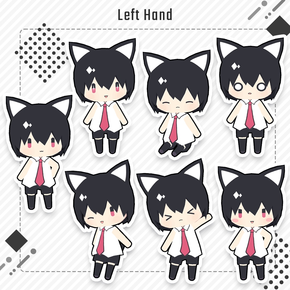 3D◆ぬい風デフォルメ3Dモデル制作します VRChat、VRMを制作します イメージ2
