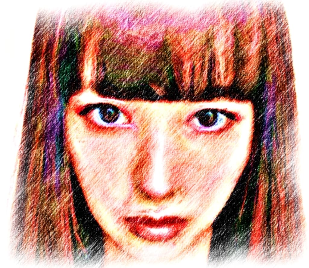 色鉛筆で写真のトレースで似顔絵描きます 色鉛筆で写真のトレースで似顔絵描きます。 イメージ1